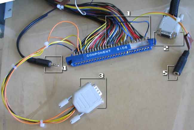 JAMMA wiring modifications